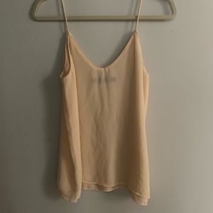 ZARA PEACH SHEER CAMI